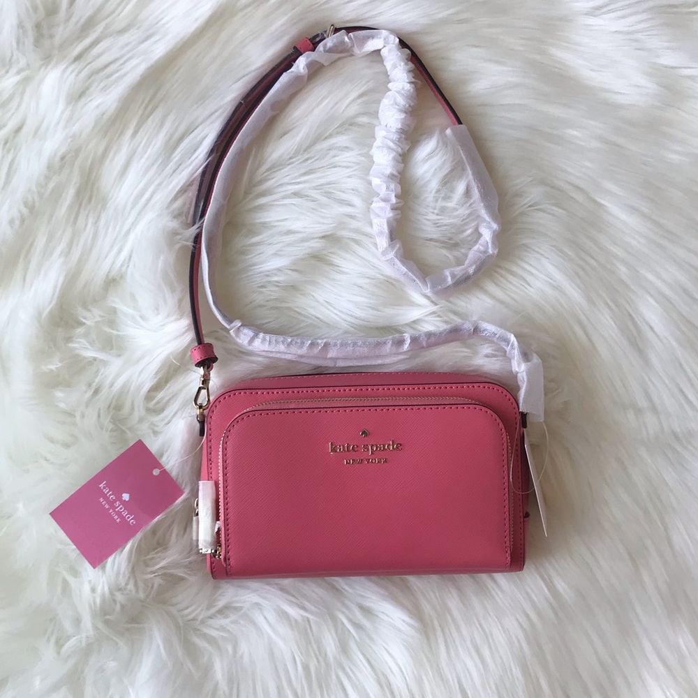 ❌SOLD❌ Kate Spade Staci Dual Zip Crossbody - Picture 1 of 10